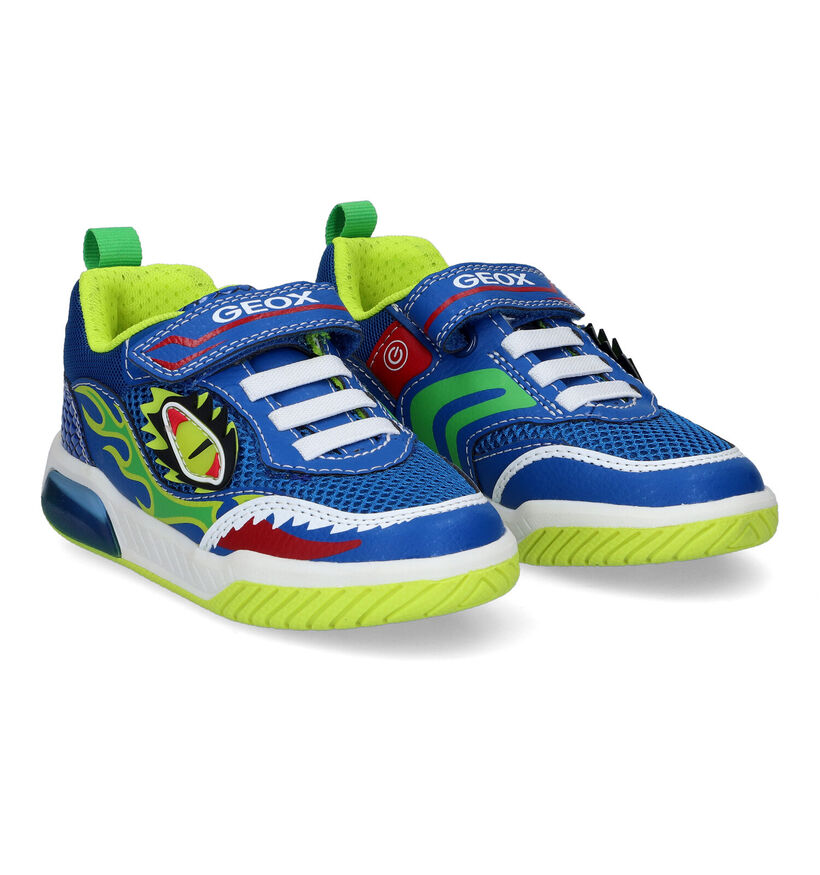 Geox Inek Blauwe Sneakers in kunstleer (311056)