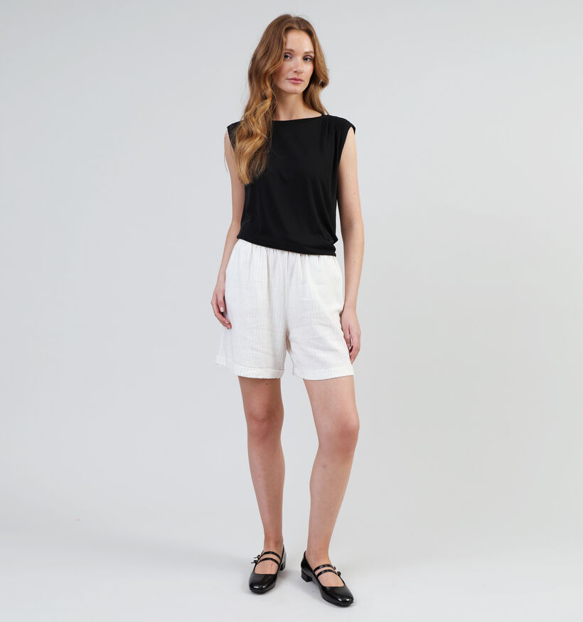 JDY Petra Linen HW Witte Short voor dames (342186)