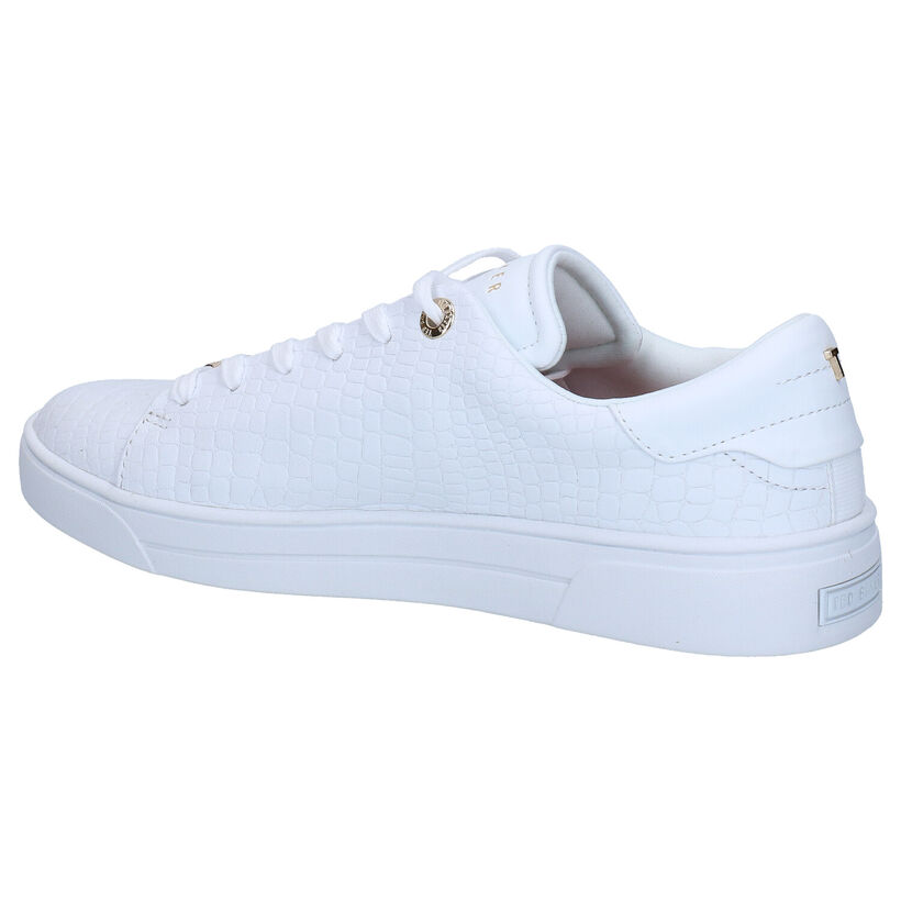 Ted Baker Zennco Witte Sneakers in leer (269413)