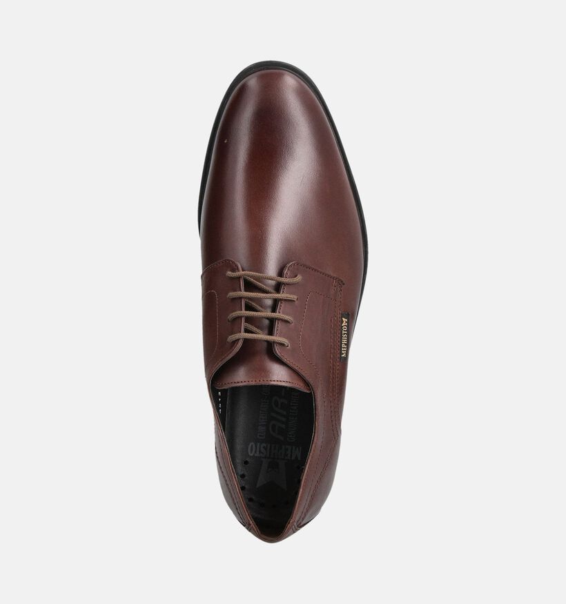 Mephisto Kevin Hopper Chaussures classiques en Marron pour hommes (379021) - pour semelles orthop&eacute;diques