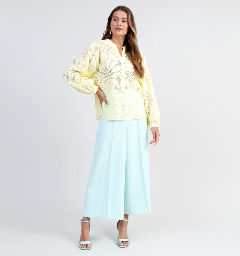 comma Gele Bloemen Blouse (327336)