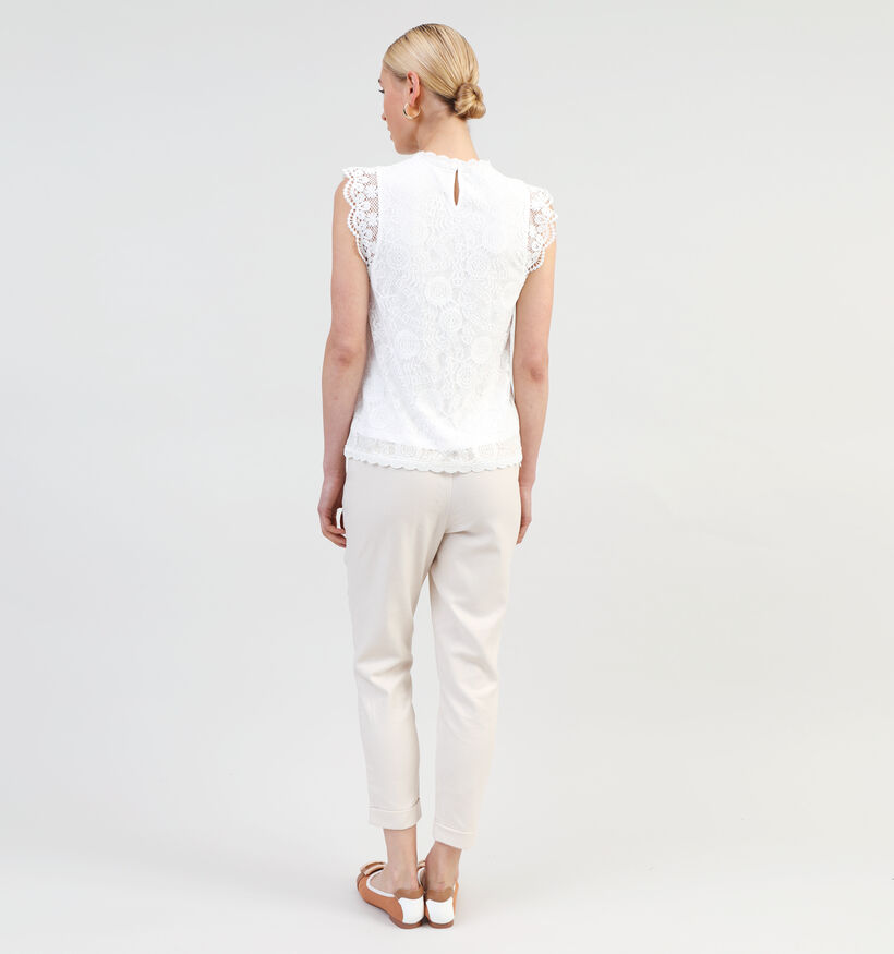 Pieces Olline Roze Kanten Top voor dames (335625)