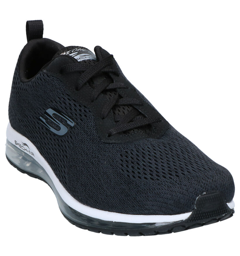 Skechers Skech-air Baskets en Noir en textile (264487)