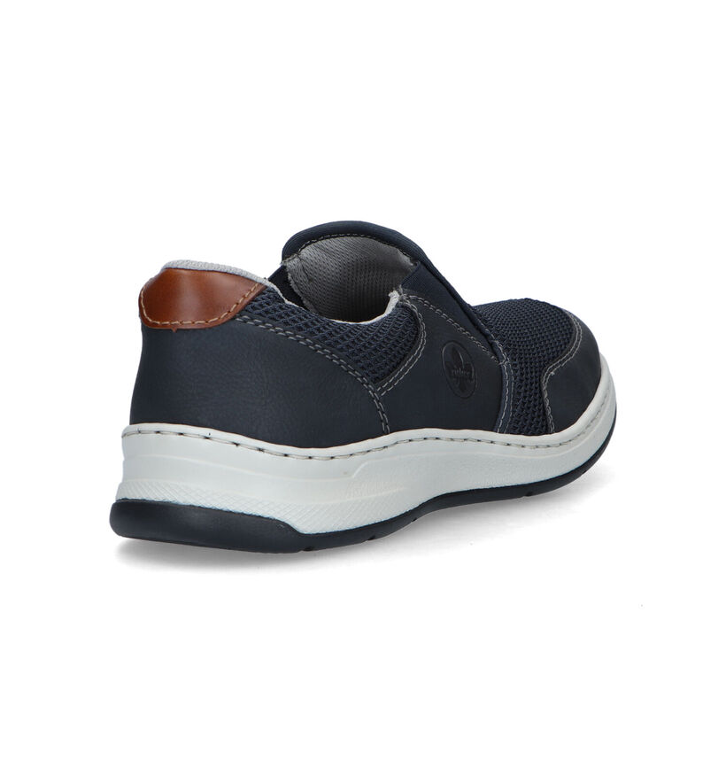 Rieker Chaussures à enfiler en Bleu foncé pour hommes (323612) - pour semelles orthopédiques