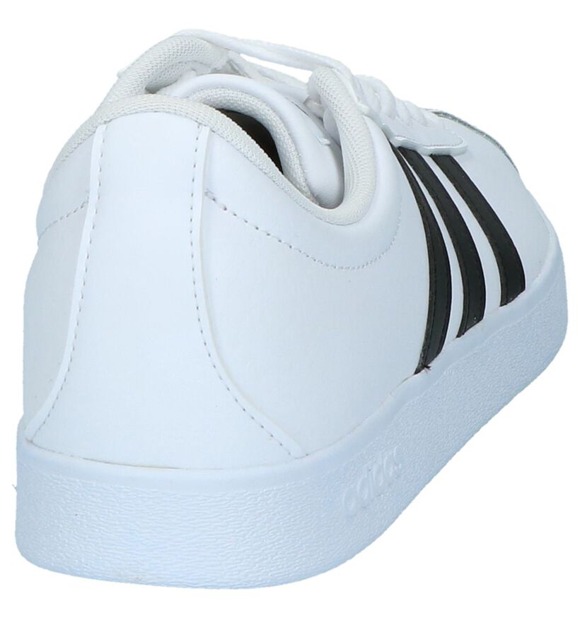 adidas VL Court 2.0 Baskets en Blanc pour hommes (319077) - pour semelles orthopédiques