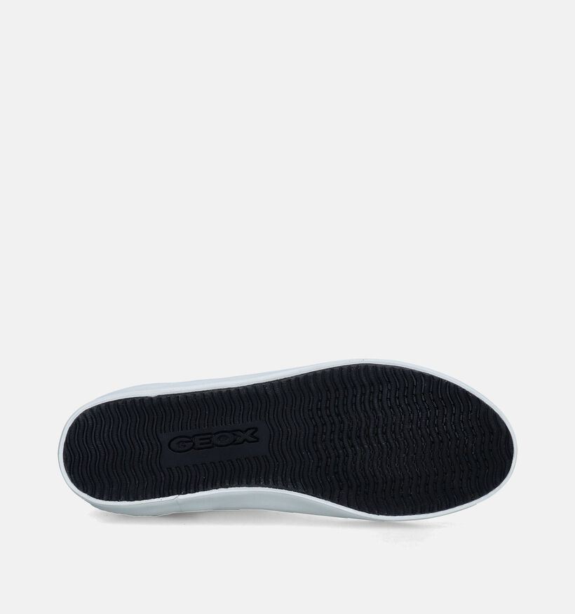 Geox Emmeleny Baskets en Blanc pour femmes (351668) - pour semelles orthopédiques