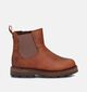 Timberland Courma Kid Bottines Chelsea en Marron pour filles, garçons (359988) - pour semelles orthopédiques