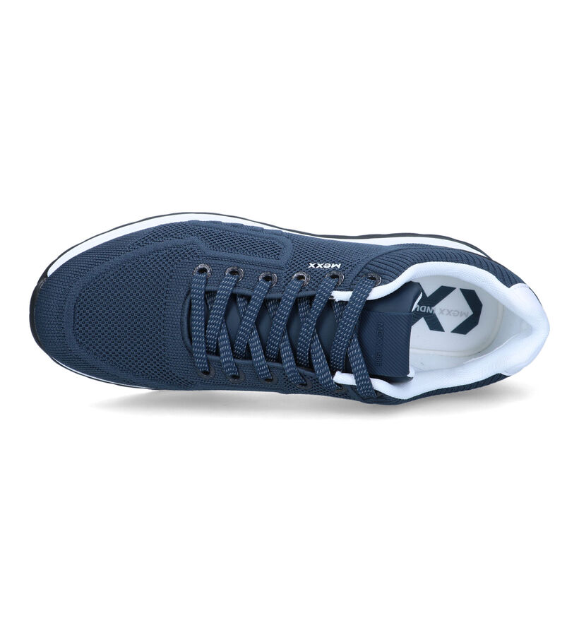 Mexx Leroy Chaussures à lacets en Bleu pour hommes (320929) - pour semelles orthopédiques