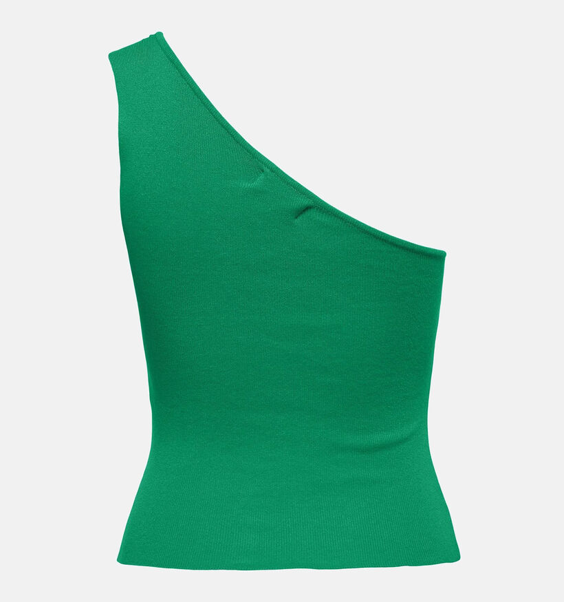 JDY Cirkeline Groene One shoulder top voor dames (342180)