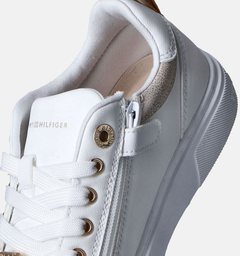 Tommy Hilfiger Baskets basses en Blanc pour filles (352557) - pour semelles orthopédiques