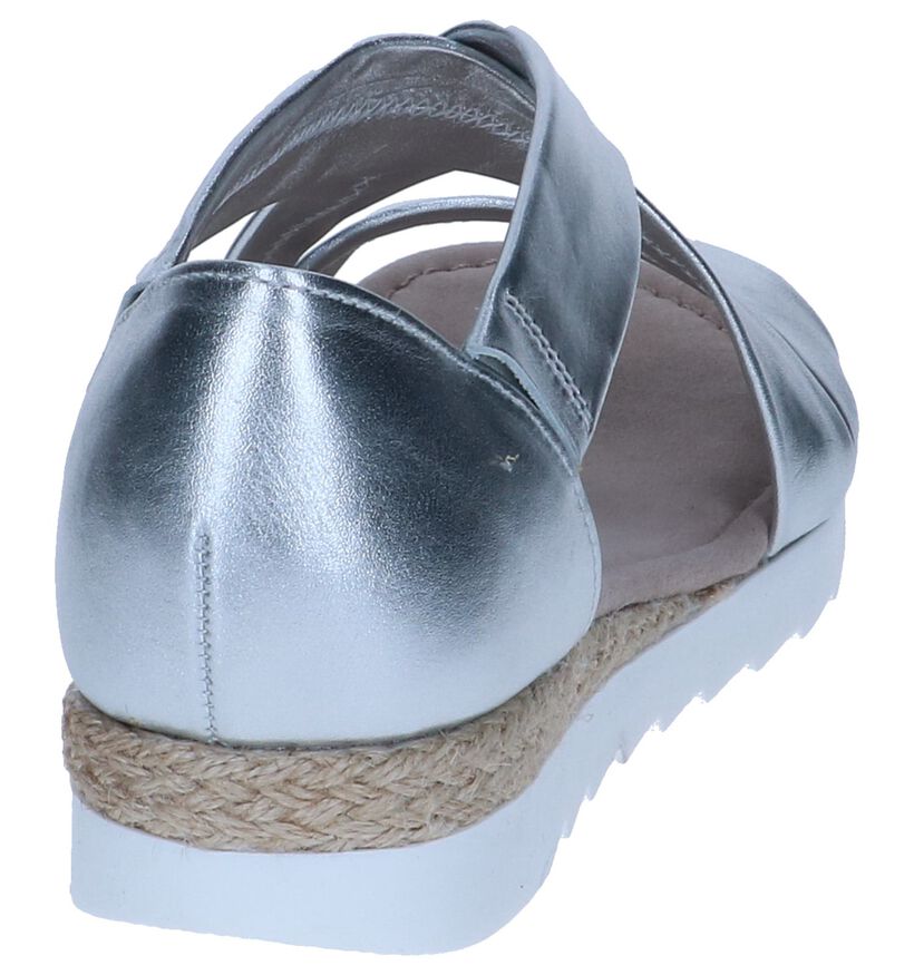 Zilveren Sandalen Gabor Comfort in leer (245575)