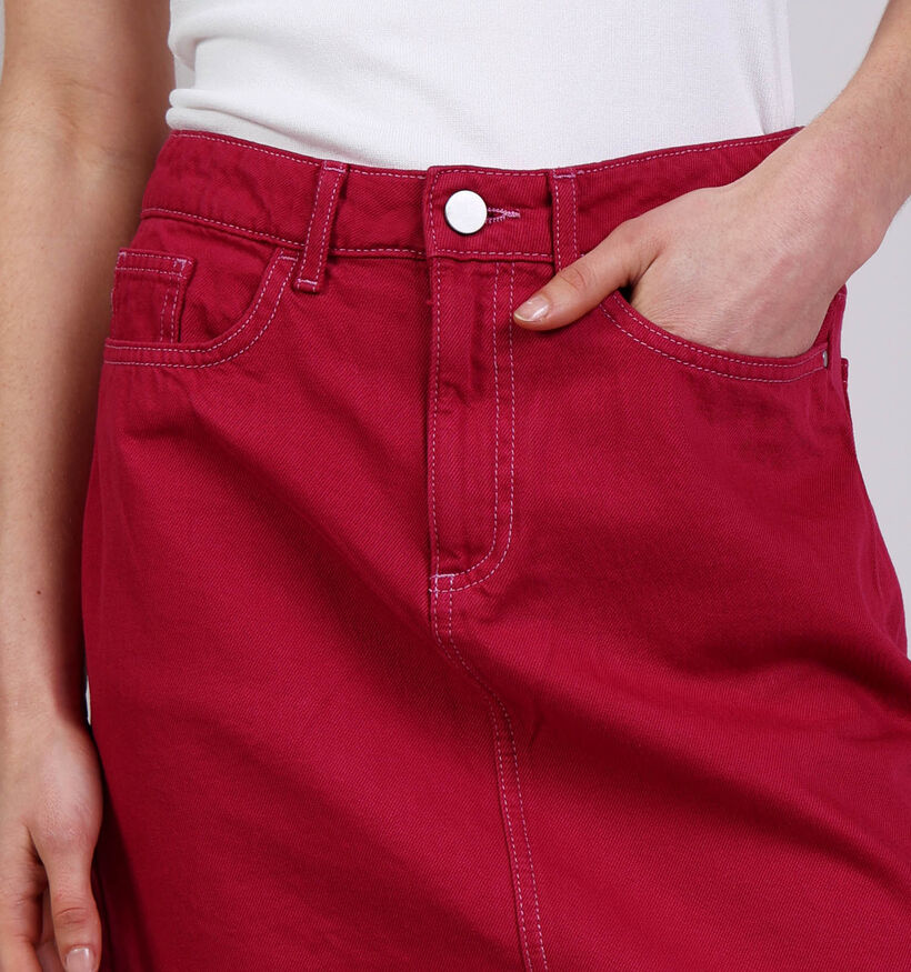 Vila Creek Jupe mi-longue en Rouge pour femmes (369488)