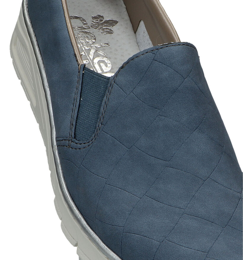 Rieker Chaussures à enfiler en Bleu foncé pour femmes (320342)