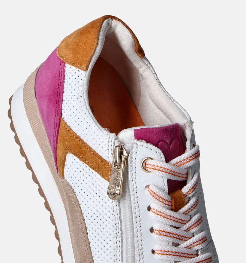 Marco Tozzi Baskets casual en Blanc pour femmes (352524) - pour semelles orthopédiques