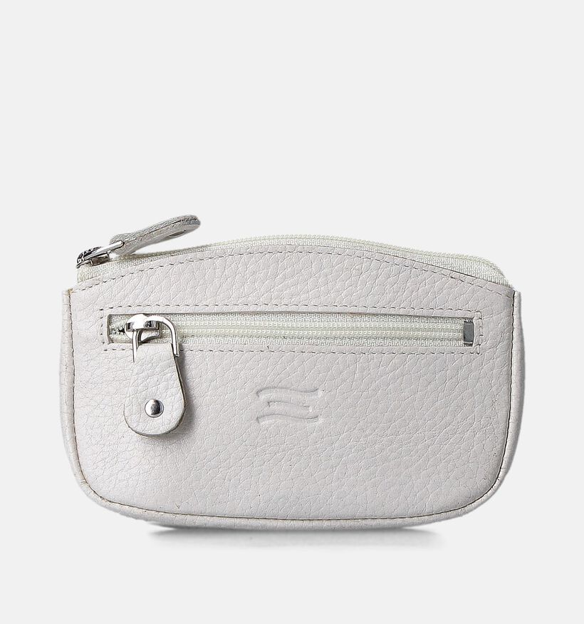 Crinkles Porte-monnaie en &Eacute;cru pour femmes (373819)