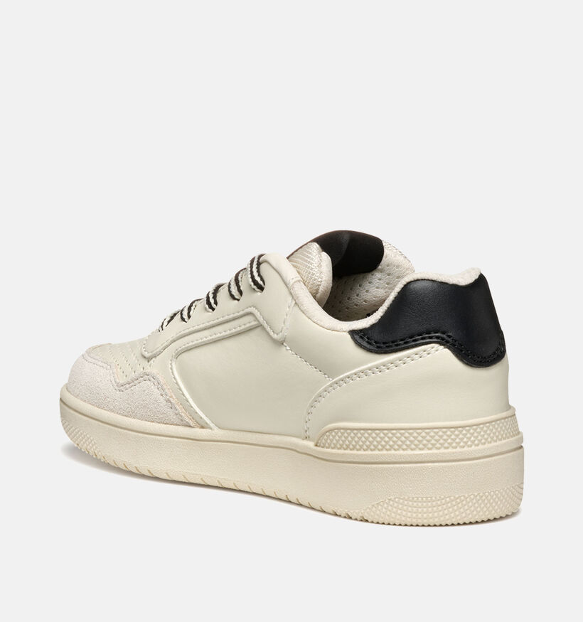 Geox Washiba Chaussures à lacets en Blanc pour garçons (356390) - pour semelles orthopédiques