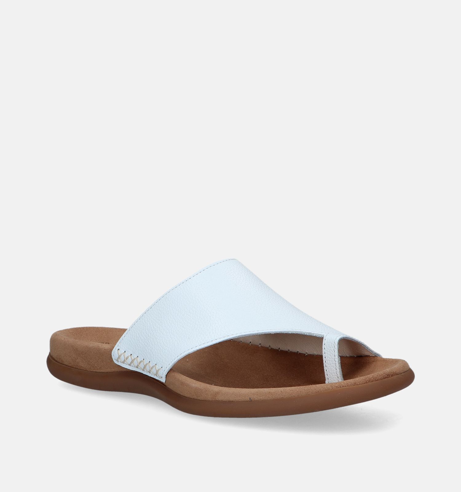 Gabor Best Fitting Witte Teenslippers Dames Slippers Online op TORFS.BE
