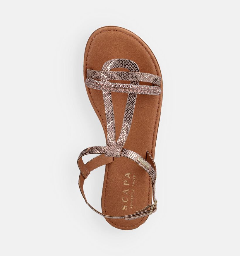 Scapa Bronzen Sandalen voor dames (373294)