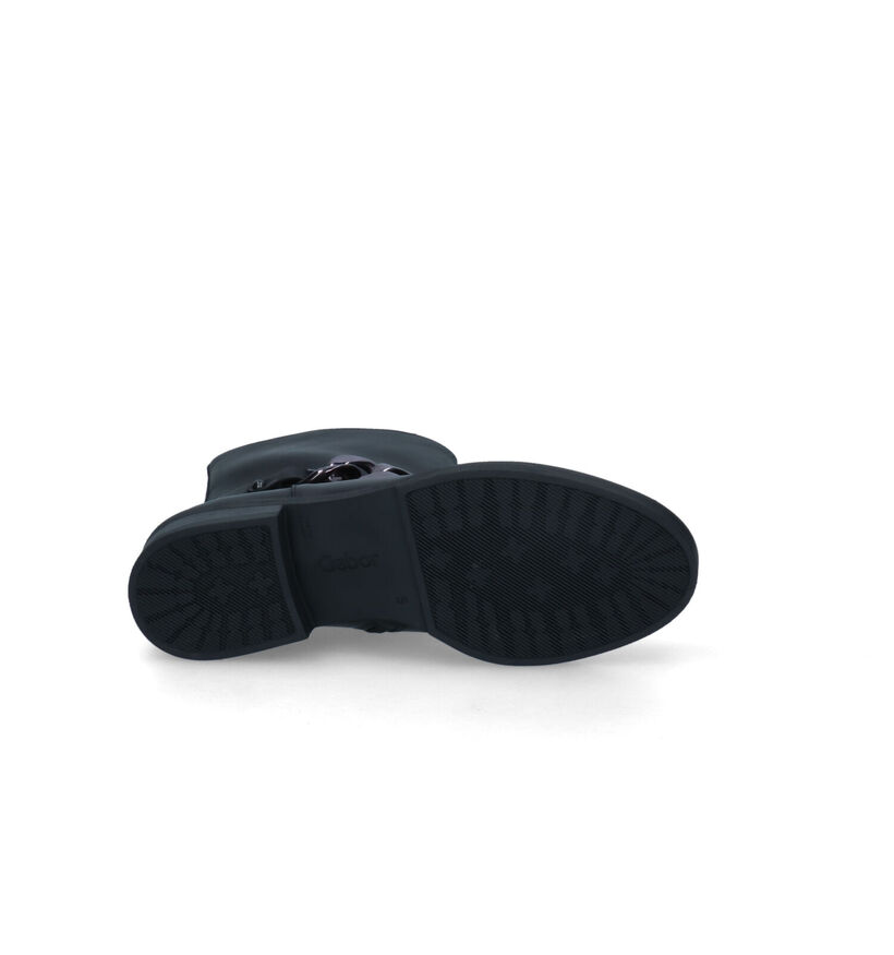 Gabor Best Fitting Zwarte Boots in leer (315284)