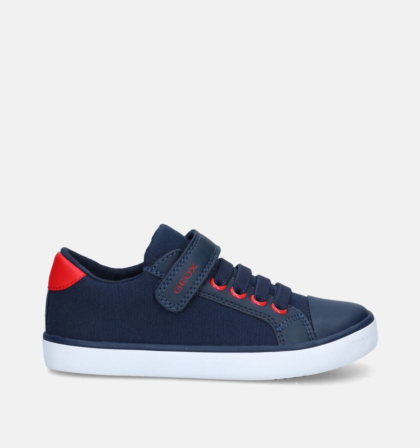 Geox Gisli Chaussures à velcro en Bleu pour garçons (335775) - pour semelles orthopédiques