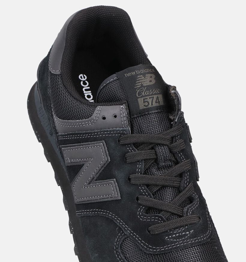 New Balance 574 Zwarte Sneakers voor heren (375106) - geschikt voor steunzolen