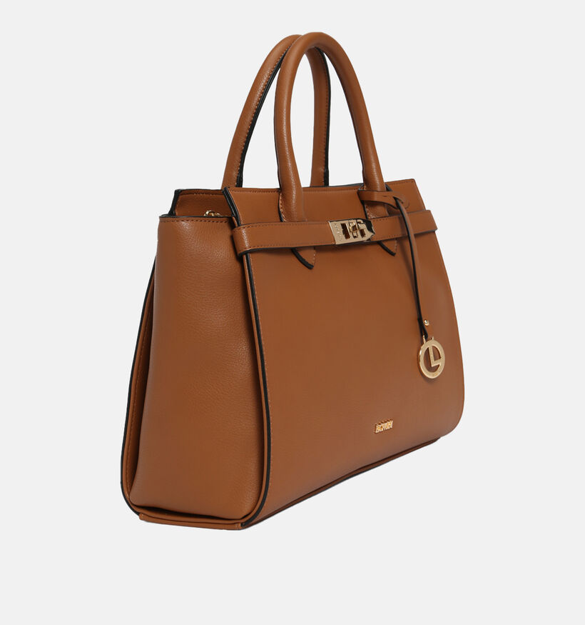 L.Credi Konstanze Sac &agrave; main en Cognac pour femmes (379583)