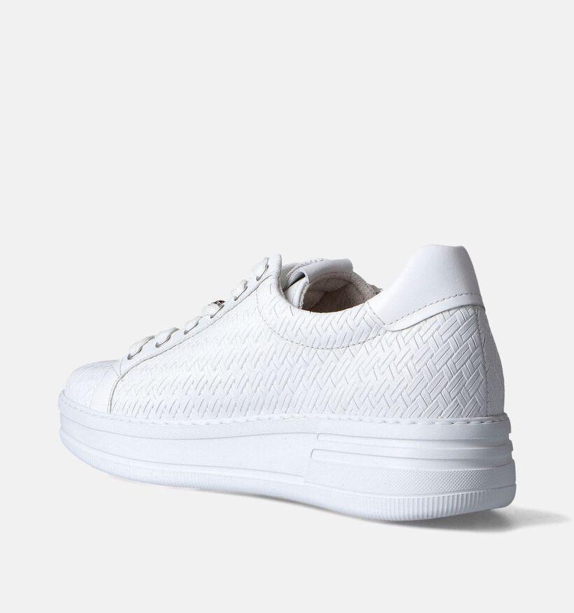 Gabor Chaussures à lacets en Blanc pour femmes (352088) - pour semelles orthopédiques