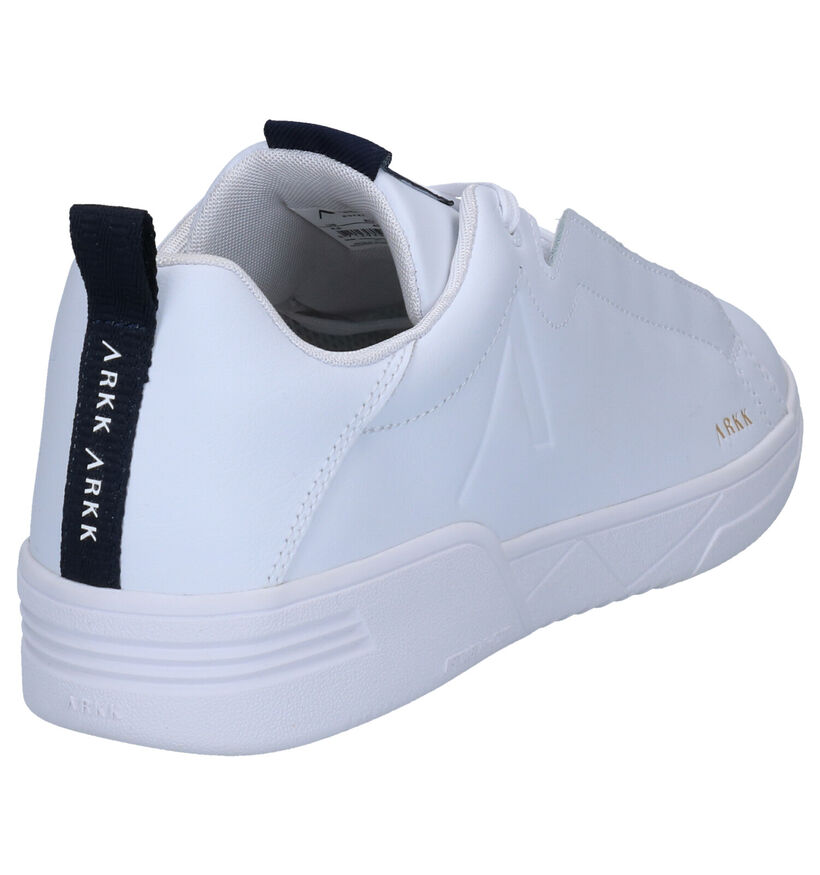 Arkk Witte Sneakers in leer (270999)