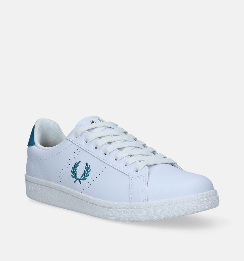 Fred Perry Chaussures à lacets en Blanc pour hommes (342532) - pour semelles orthopédiques