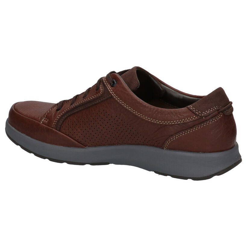 Clarks Un Trail Form Chaussures à lacets en Brun en cuir (265551)