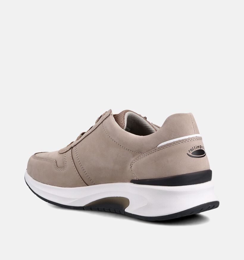 Pius Gabor Chaussures &agrave; lacets en Beige pour hommes (370302) - pour semelles orthop&eacute;diques