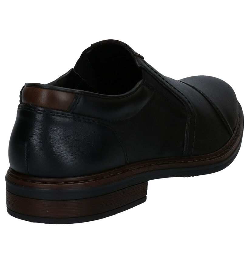 Rieker Chaussures à enfiler en Noir pour hommes (327938)