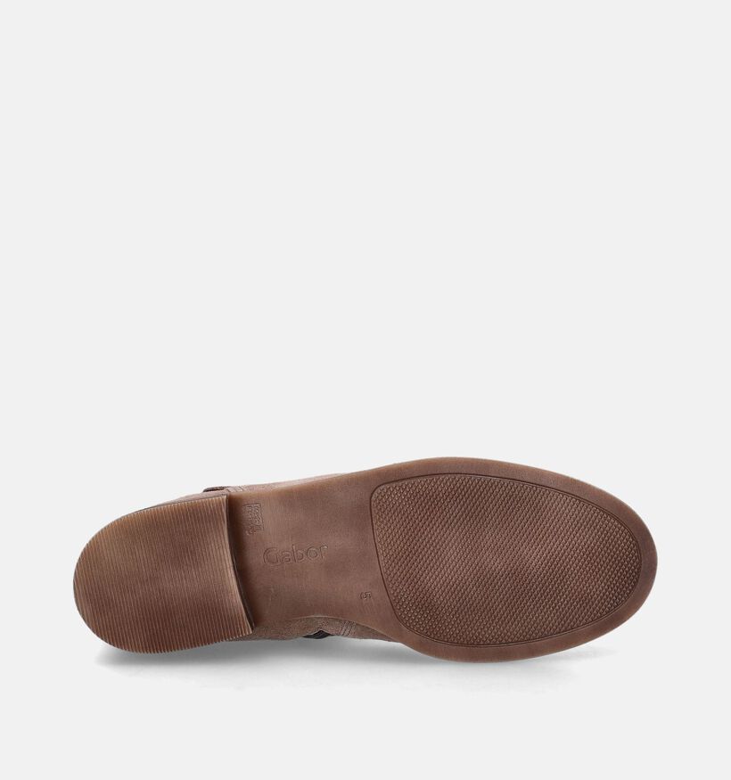 Gabor OptiFit Camel Cowboy boots voor dames (347077) - geschikt voor steunzolen