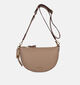 Laurent David Taupe Crossbodytas voor dames (374022)