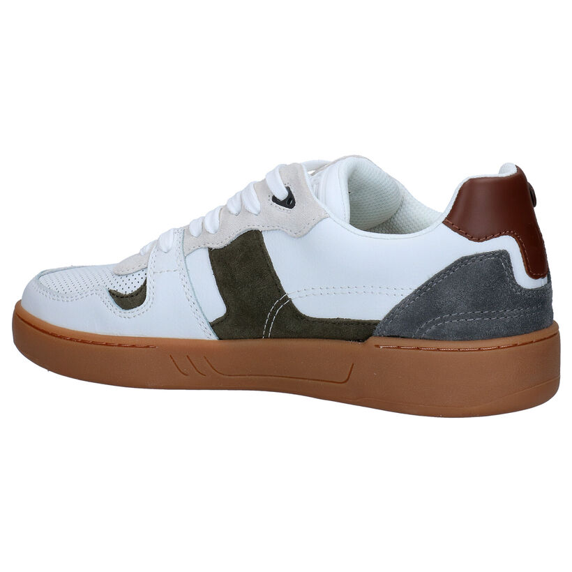 Faguo Ceiba Witte Sneakers in leer (281079)
