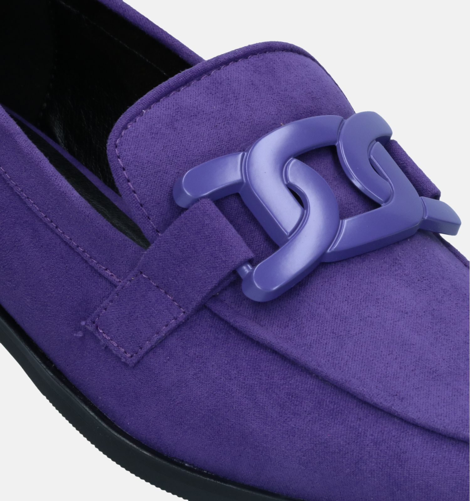 La Strada Paarse Loafers Dames Lage schoenen Online op TORFS.BE