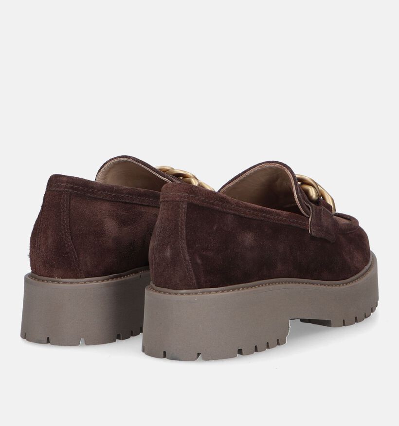 Nerogiardini Bruine Chunky Mocassins voor dames (333543)