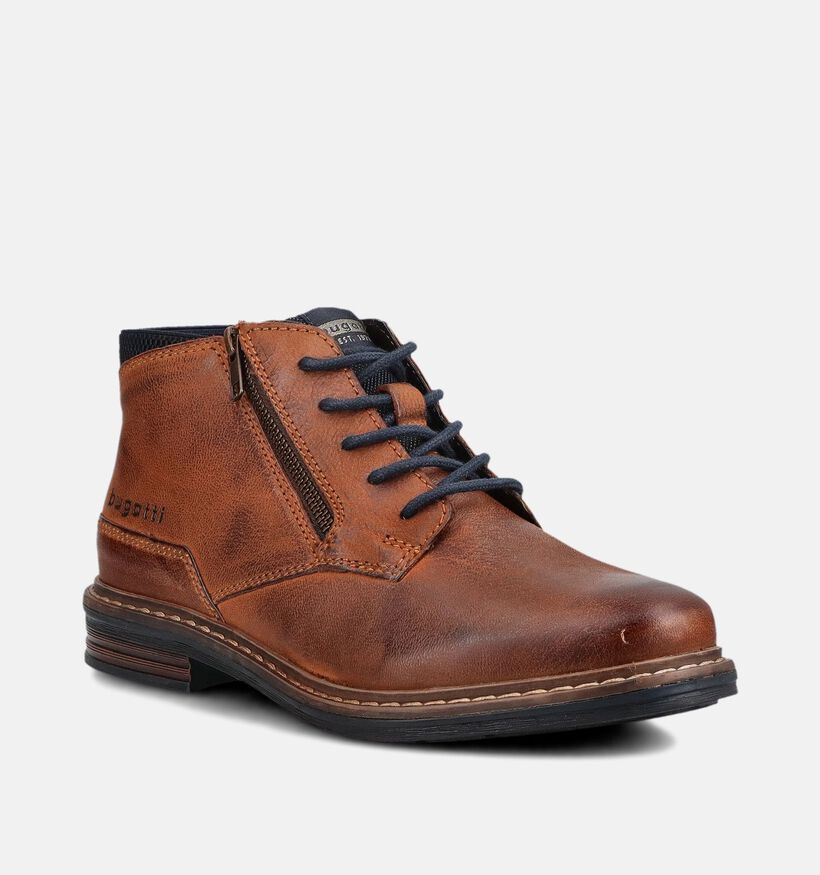 Bugatti Cognac Veterboots voor heren (379850)
