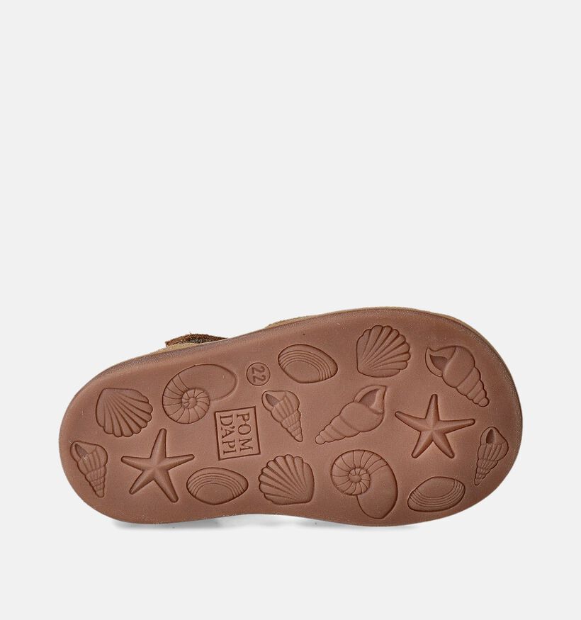 Pom d'Api Poppy Easy Bruine Sandalen voor jongens (354617)