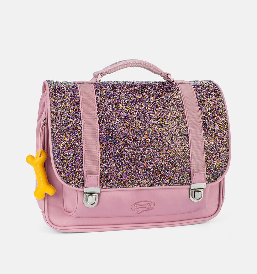 STONES and BONES Glamour Cartable en Rose pour filles (377435)