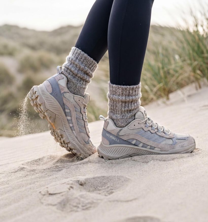 Merrell Speed Strike 2 Trek Chaussures outdoor en Blanc pour femmes (368891) - pour semelles orthop&eacute;diques