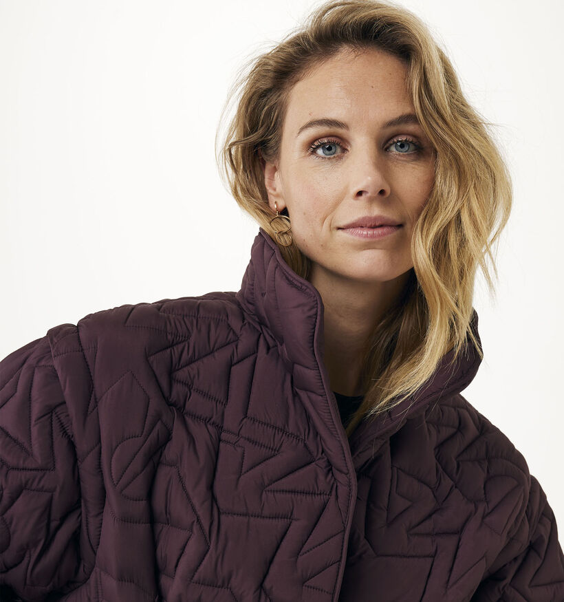 Mexx Manteau long en Bordeaux pour femmes (361059)