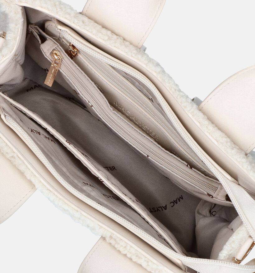 Mac Alyster Ecru Teddy handtas voor dames (356714)