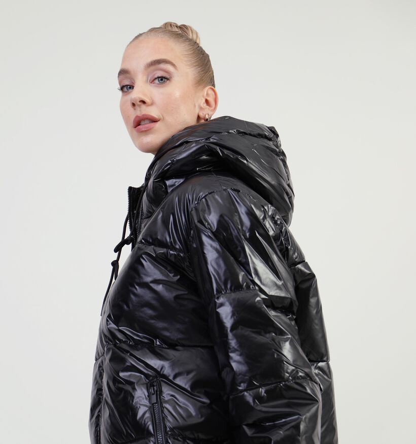 Vila Buda Manteau puffer en Noir pour femmes (332092)