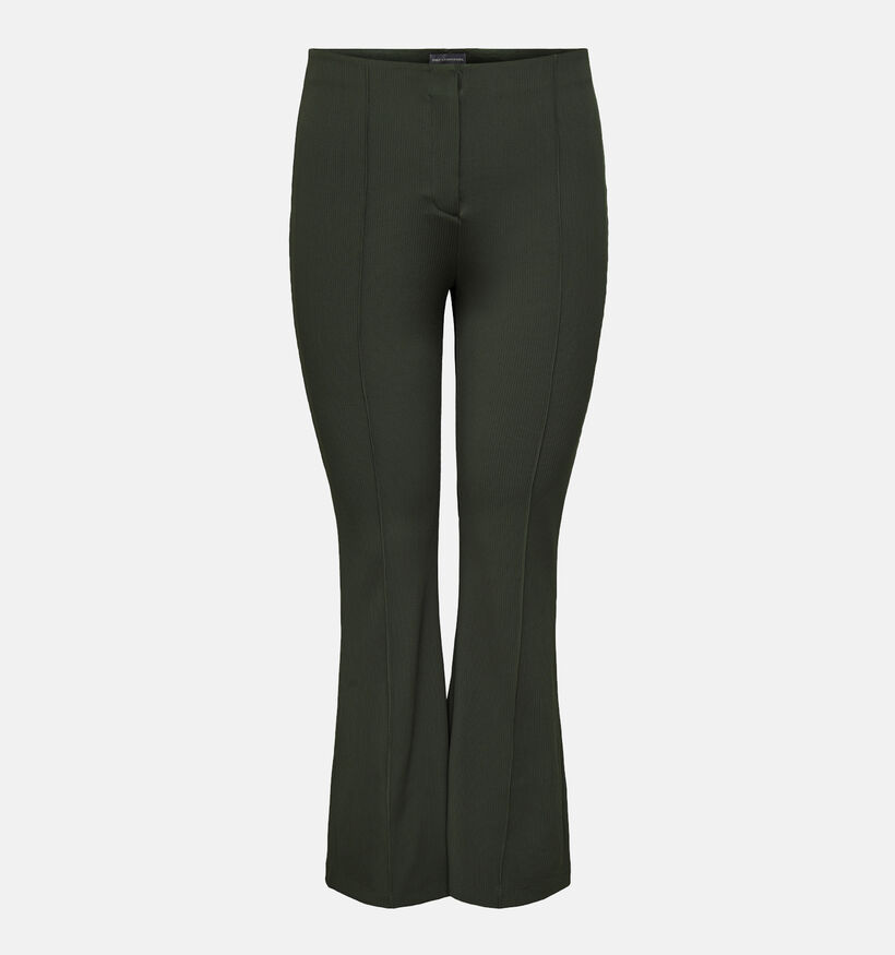 ONLY Carmakoma Sally Groene Flare broek L32 voor dames (346453)