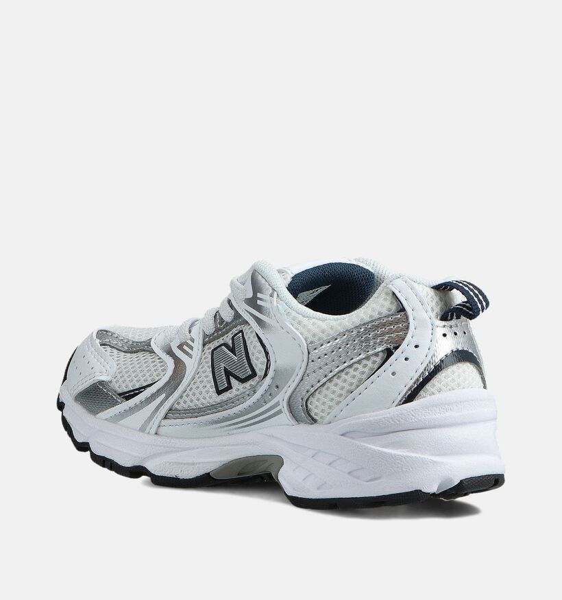 New Balance 530 Witte Sneakers voor meisjes (366191) - geschikt voor steunzolen