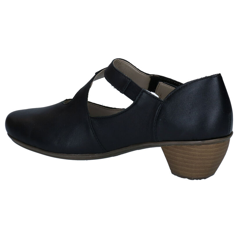 Rieker Blauwe Pumps in leer (271862)