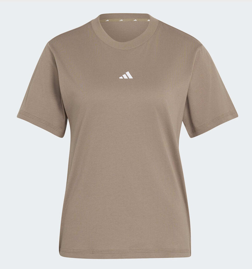 adidas Essentials Bruine T-shirt met Korte Mouwen voor dames (385965)