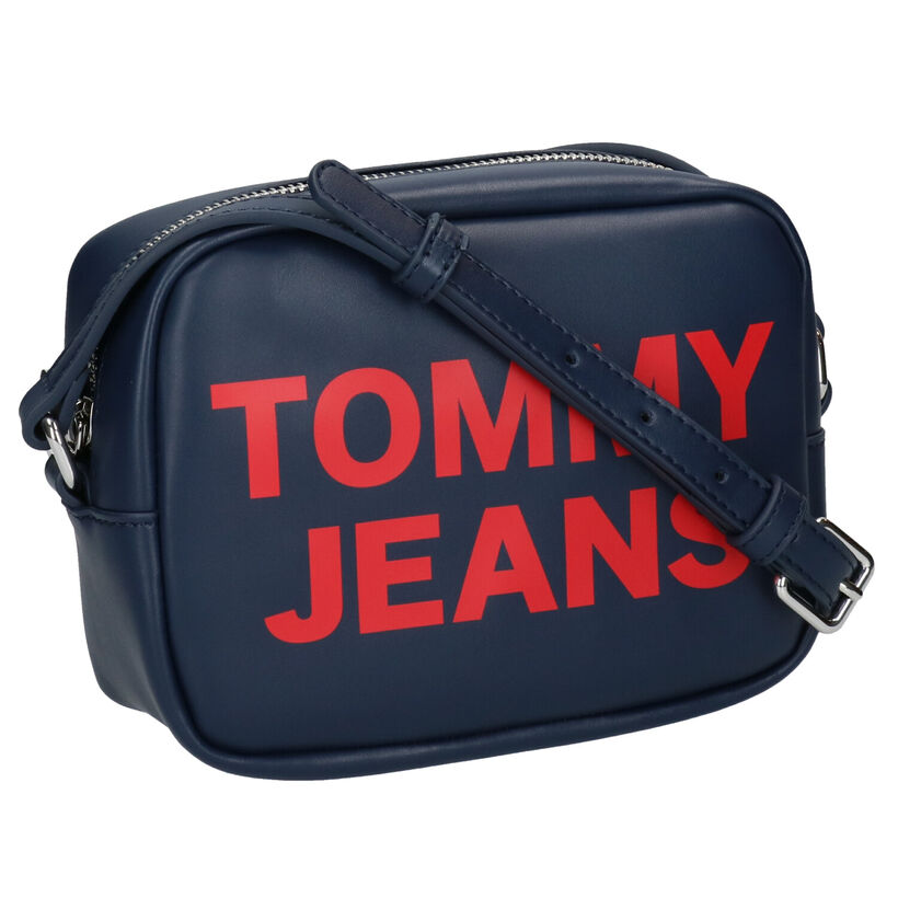 Tommy Hilfiger Essential Sac porté croisé en Bleu en simili cuir (293366)