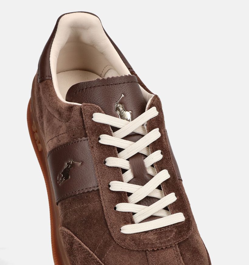 Polo Ralph Lauren Area Chaussures plates en Marron pour hommes (375267)